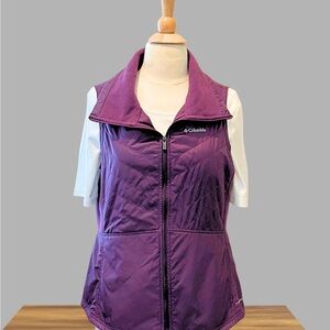 Columbia Women's Deep Purple Quilted Vest